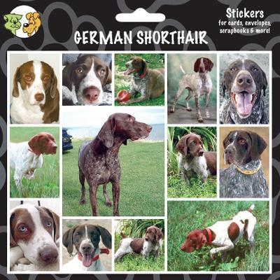 Arf Art Dog Sticker Pack German Shorthair Pointer Arf Art Dog Sticker Pack German Shorthair Pointer