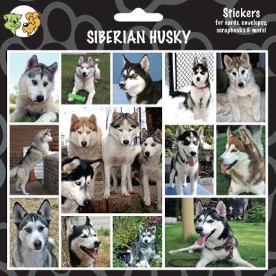 Arf Art Dog Sticker Pack Siberian Husky Arf Art Dog Sticker Pack Siberian Husky
