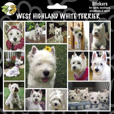 Arf Art Dog Sticker Pack West Highland White Terrier Arf Art Dog Sticker Pack West Highland White Terrier