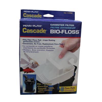 Bio-Floss for Cascade Canister Aquarium Filter 1200/1500 6pk Bio-Floss for Cascade Canister Aquarium Filter 1200/1500 6pk