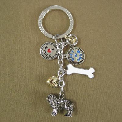 Key Chain Newfoundland with 5 Charms Key Chain Newfoundland with 5 Charms