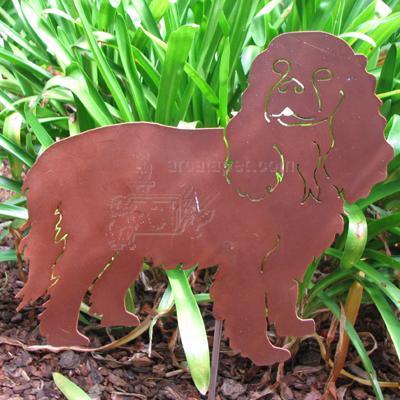 Haute Steel Garden Stake Cavalier