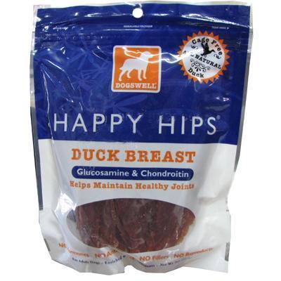 Dogswell Happy Hips Duck Breast Dog Treats 5 oz Dogswell Happy Hips Duck Breast Dog Treats 5 oz