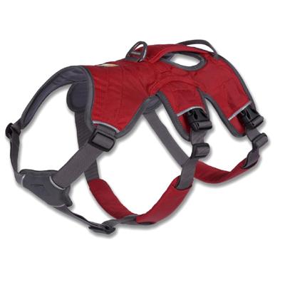 RuffWear Web Master Dog Harness Red Medium RuffWear Web Master Dog Harness Red Medium