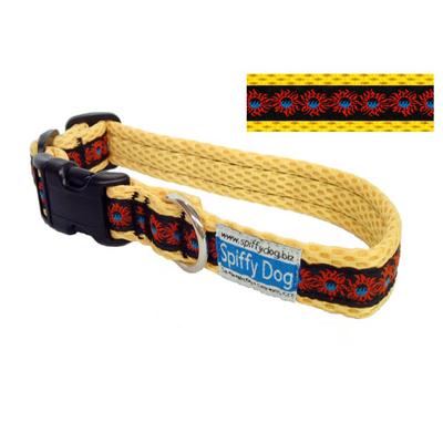 Spiffy Dog Medium Yellow Sunfire Air Collar for Dogs Spiffy Dog Medium Yellow Sunfire Air Collar for Dogs