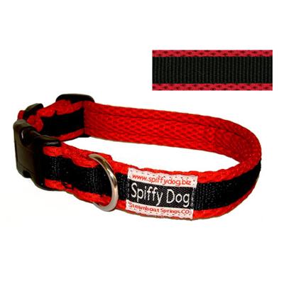 Spiffy Dog Small Red and Black Air Collar for Dogs Spiffy Dog Small Red and Black Air Collar for Dogs