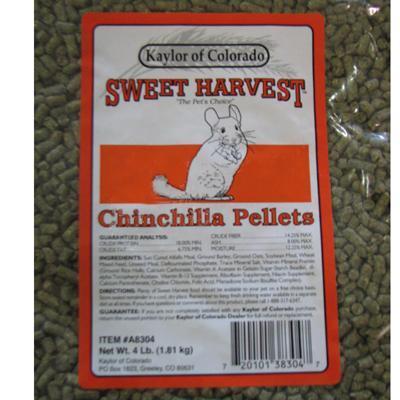 Chinchilla Pellets Sweet Harvest 4 lb Chinchilla Pellets Sweet Harvest 4 lb