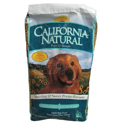 California Natural Herring and Sweet Potato Dog Food 15lb California Natural Herring and Sweet Potato Dog Food 15lb