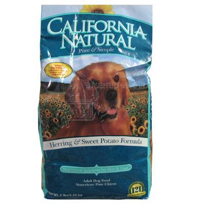 California Natural Herring & Sweet Potato Dog Food 5lb California Natural Herring & Sweet Potato Dog Food 5lb