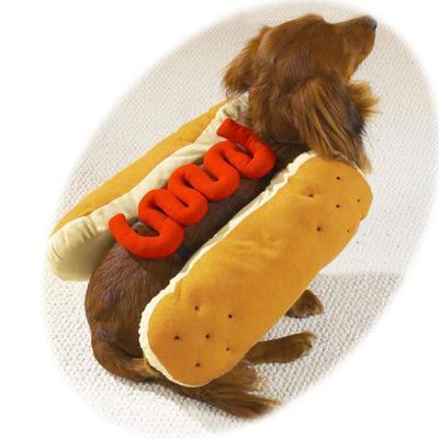 Dog Costume Hot Dog Ketchup Large Dog Costume Hot Dog Ketchup Large