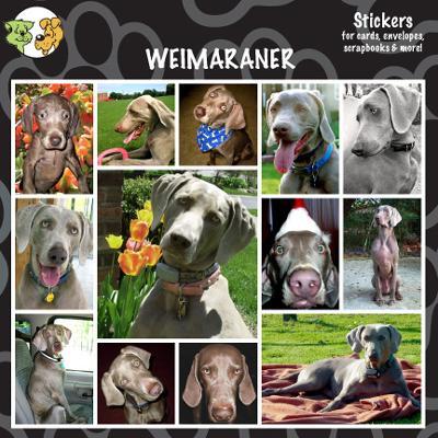 Arf Art Dog Sticker Pack Weimaraner Arf Art Dog Sticker Pack Weimaraner