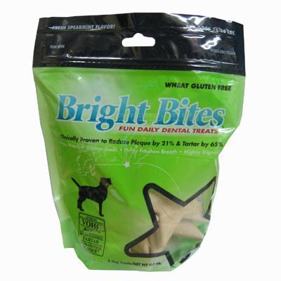 Bright Bites Medium Spearmint 9.6 oz Dog Dental Treat Bright Bites Medium Spearmint 9.6 oz Dog Dental Treat