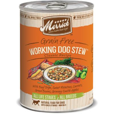 Merrick Working Dog Stew 13 oz each Merrick Working Dog Stew 13 oz each