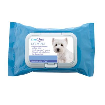 Clear Quest Dog Eye Wipes Clear Quest Dog Eye Wipes