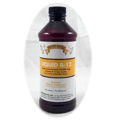 Rooster Booster Liquid Vitamin B12 for Poultry Rooster Booster Liquid Vitamin B12 for Poultry