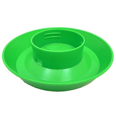 Mason Jar Bird Feeder Base Green