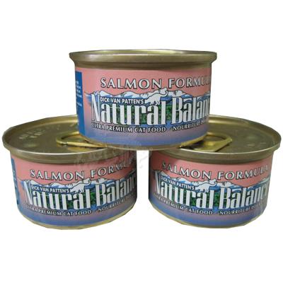 Natural Balance Salmon Canned Cat Food 3-oz. Case Natural Balance Salmon Canned Cat Food 3-oz. Case
