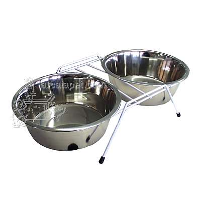 Steel Bowl Dog Diner 3 Qt Steel Bowl Dog Diner 3 Qt