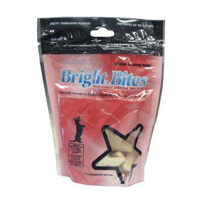 Bright Bites Small Cinnamon 6oz bag Dog Dental Treat Bright Bites Small Cinnamon 6oz bag Dog Dental Treat