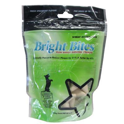 Bright Bites Small Spearmint 6 oz Dog Dental Treat Bright Bites Small Spearmint 6 oz Dog Dental Treat