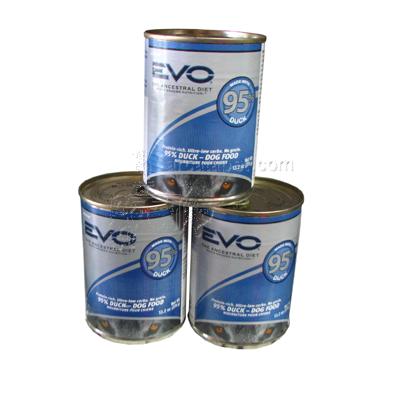 Innova Evo Canned Dog Food 95% Duck Case Innova Evo Canned Dog Food 95% Duck Case