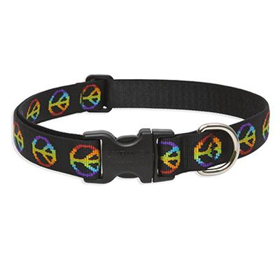 Dog Collar Adjustable Nylon Woofstock 16-28 inch Dog Collar Adjustable Nylon Woofstock 16-28 inch