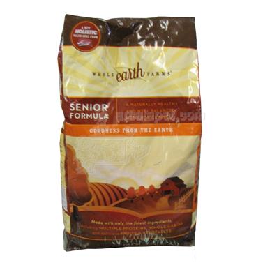 Whole Earth Farms Senior Dry Dog Food 8 Lb. Whole Earth Farms Senior Dry Dog Food 8 Lb.