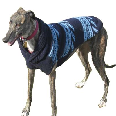 Handmade  on Handmade Dog Sweater Wool Navy Shawl Large   Dog Sweaters