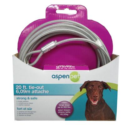 Cider Mill Cable 20 foot Large Dog Tie-out Cider Mill Cable 20 foot Large Dog Tie-out