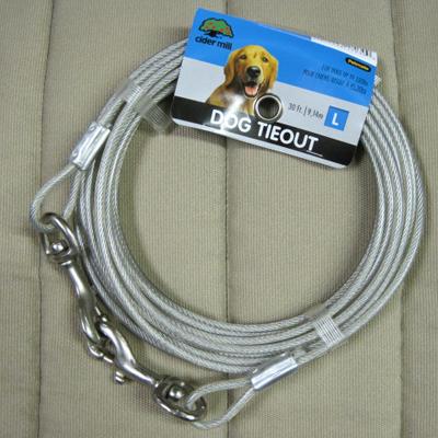 Cider Mill Cable 30 foot Large Dog Tie-out Cider Mill Cable 30 foot Large Dog Tie-out
