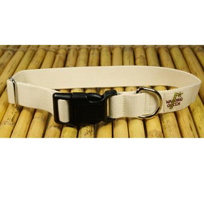 Bamboo Dog Collar Medium in Natural Color Bamboo Dog Collar Medium in Natural Color