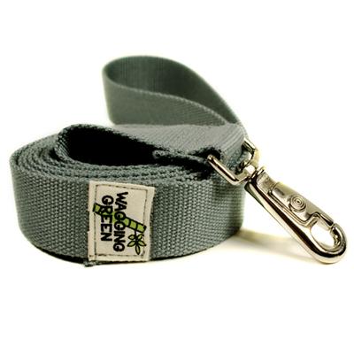 Bamboo Dog Leash 1-inch x 5-feet Pebble Gray Bamboo Dog Leash 1-inch x 5-feet Pebble Gray