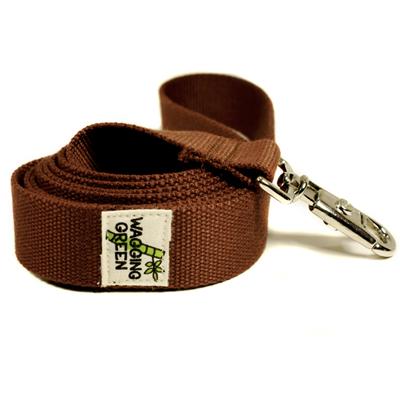 Bamboo Dog Leash 1-inch x 5-feet Tree Bark Brown Bamboo Dog Leash 1-inch x 5-feet Tree Bark Brown