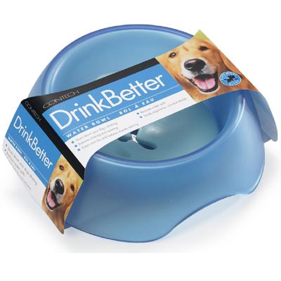 Drink Better Dog Bowl Medium Blue Drink Better Dog Bowl Medium Blue