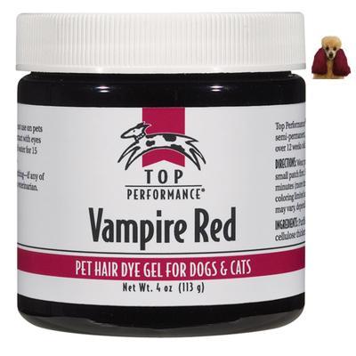 Top Performance Pet Hair Dye Gel Vampire Red Top Performance Pet Hair Dye Gel Vampire Red