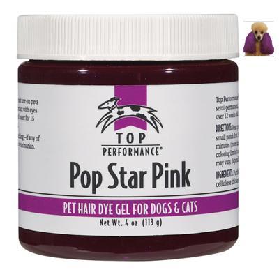Top Performance Pet Hair Dye Gel PopStar Pink Top Performance Pet Hair Dye Gel PopStar Pink