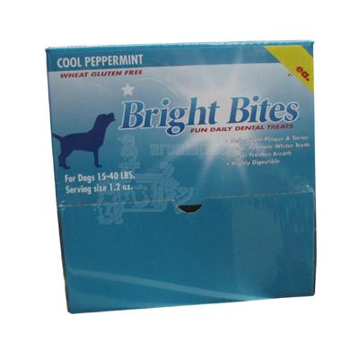 Bright Bites Peppermint Medium Case Dog Dental Treat Bright Bites Peppermint Medium Case Dog Dental Treat