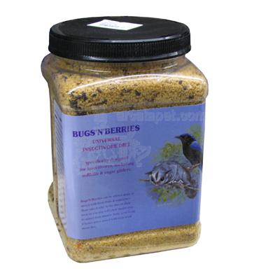 Avico Bugs-N-Berries Universal Insectivore Diet 3 lb Avico Bugs-N-Berries Universal Insectivore Diet 3 lb