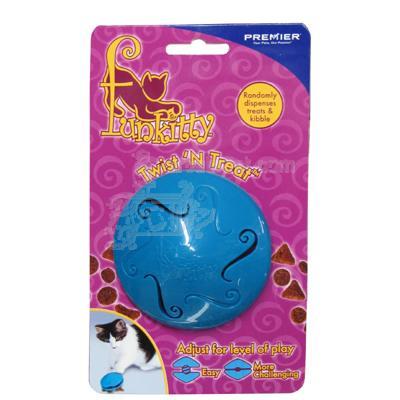 Premier FunKitty Twist Cat Treat Dispensing Toy Premier FunKitty Twist Cat Treat Dispensing Toy