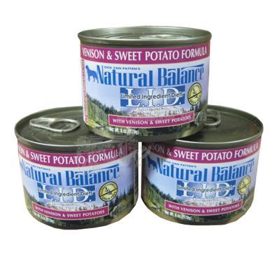 Natural Balance Dog Food Venison & Sweet Potato 6oz Case Natural Balance Dog Food Venison & Sweet Potato 6oz Case