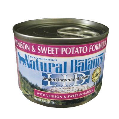 Natural Balance Dog Food Venison & Sweet Potato 6oz Each Natural Balance Dog Food Venison & Sweet Potato 6oz Each