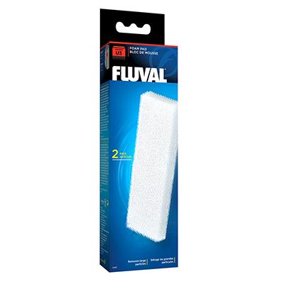 Fluval U3 Aquarium Filter Stage 1 Foam Pad 2 pack Fluval U3 Aquarium Filter Stage 1 Foam Pad 2 pack