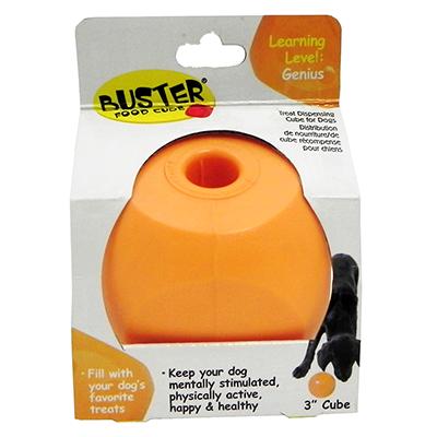 Buster Cube Mini Orange Dog Treat-Dispensing Toy Buster Cube Mini Orange Dog Treat-Dispensing Toy