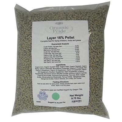 Organic Pride Chicken Layer Pellet 9.75 Lb Organic Pride Chicken Layer Pellet 9.75 Lb