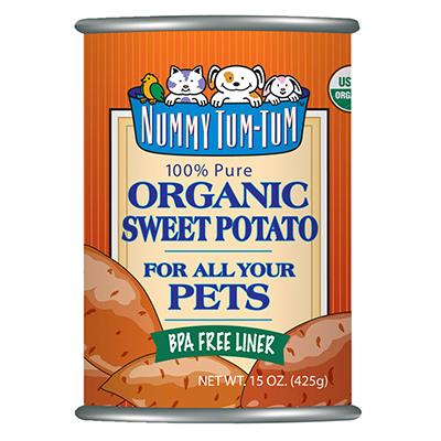 Nummy Tum Tum 100% Organic Sweet Potato for Dogs 15-oz. Nummy Tum Tum 100% Organic Sweet Potato for Dogs 15-oz.