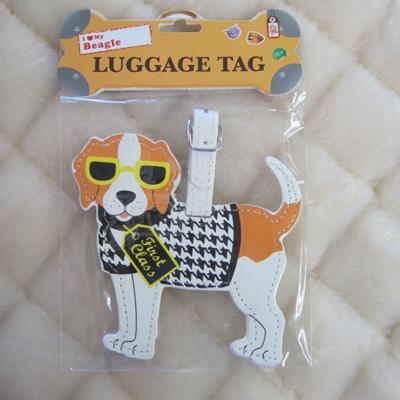 Luggage Tag I Love My Beagle