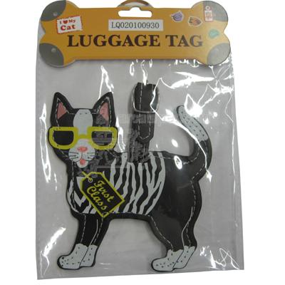 Luggage Tag I Love My Cat