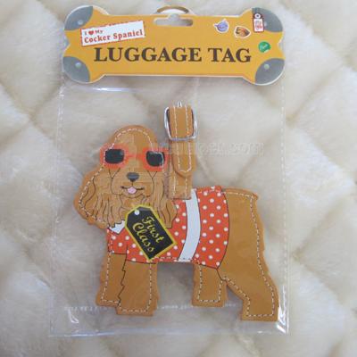 Luggage Tag I Love My Cocker