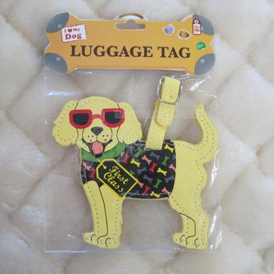 Luggage Tag I Love My Dog
