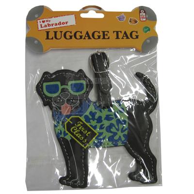 Luggage Tag I Love My Labrador